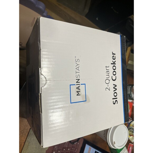 Mainstays (YHJ20DM) Black & Gray 2 Quart Slow Cooker With Three Heat Settings - Picture 6 of 7